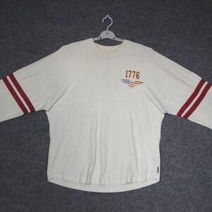 Spirit Jersey Activewear 1776 Freedom‎ Patriotic USA Top Womens 2XL